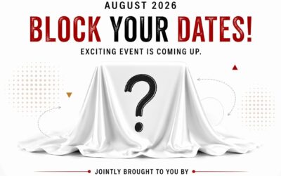 Save the Dates – 19 – 21 August 2026